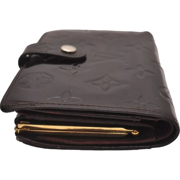 350184AD Louis Vuitton Wallet Purple Monogram Vernis - Picture 3 of 14